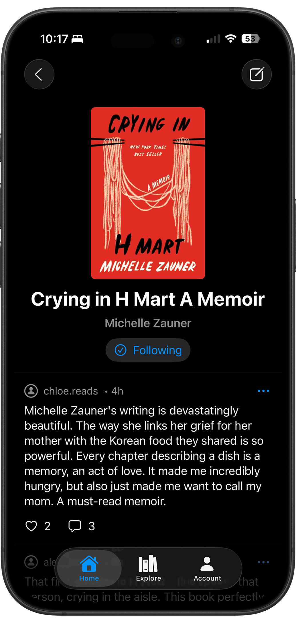 Thing City app screenshot showing Uncover The Buzz feature