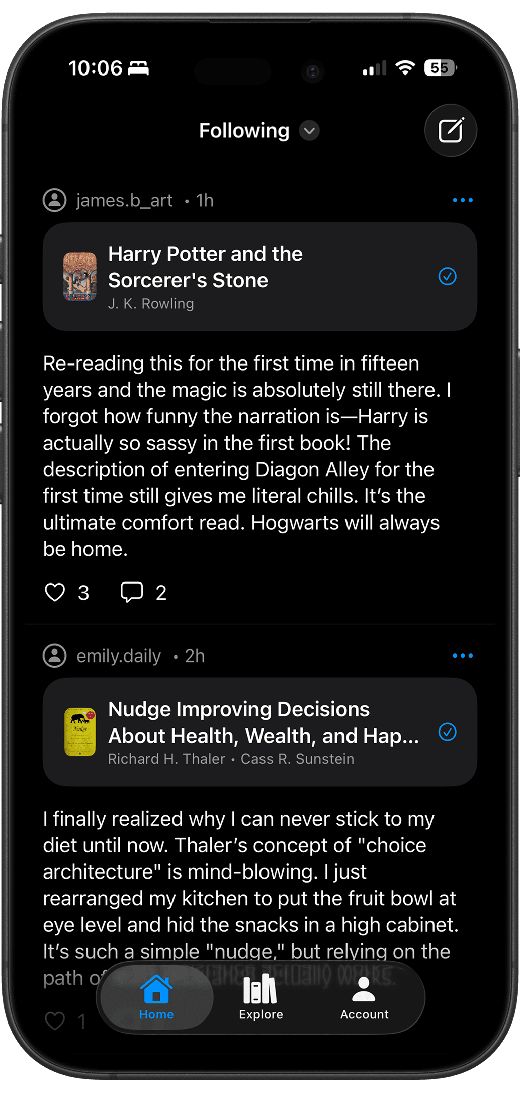Thing City app screenshot showing Find New Perspectives feature